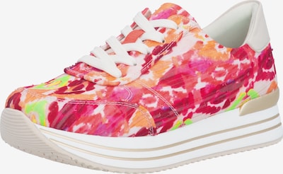 REMONTE Sneakers in 36 in Light green / Orange / Red / White, Item view