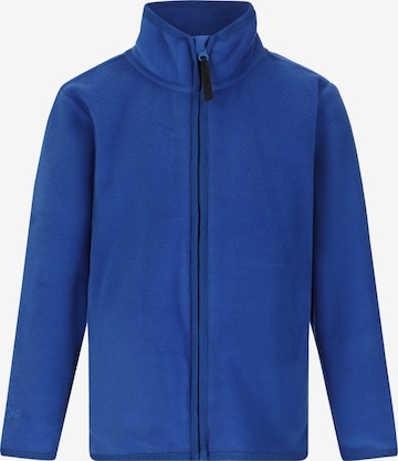 ZigZag Fleece jas 'Lakefield' in Blauw: voorkant