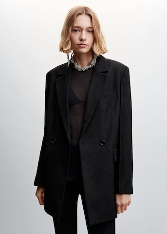 Blazer 'Fado' MANGO en noir : devant