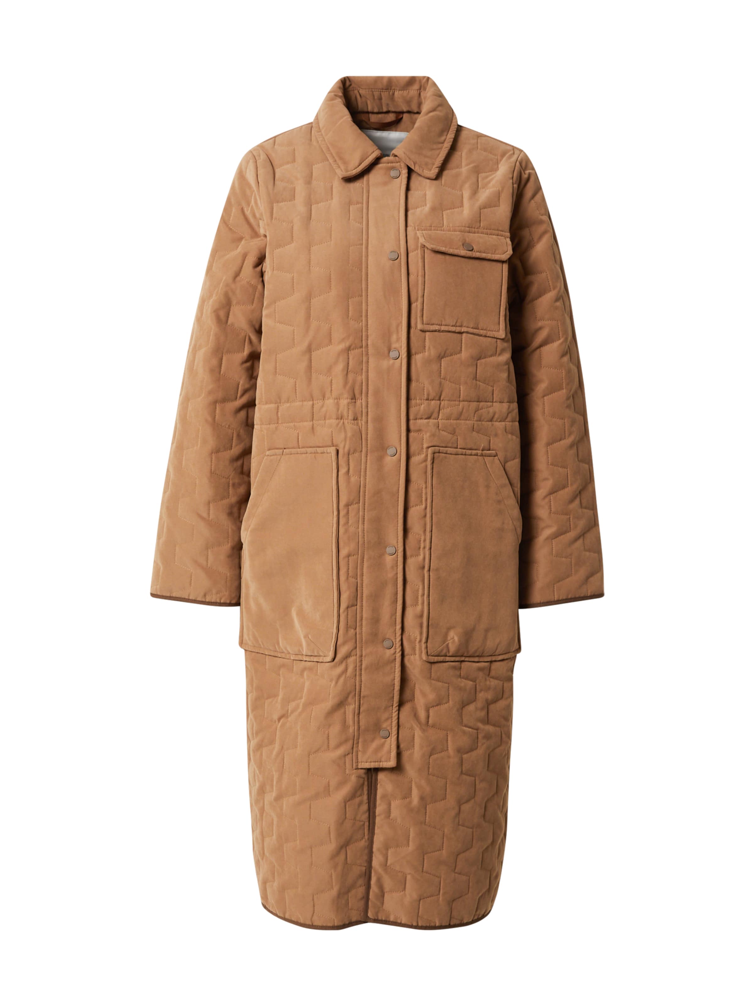 minimum Övergångskappa 'Petriane' i brun: framsida