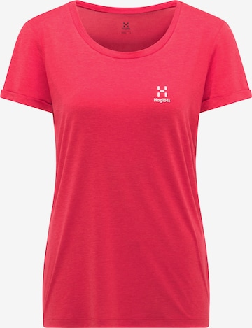 Haglöfs Performance Shirt 'Ridge Hike' in Pink: front