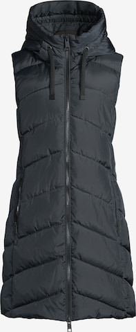 Gilet New View en bleu : devant