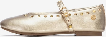 Xti Ballerina in Gold: Vorderseite