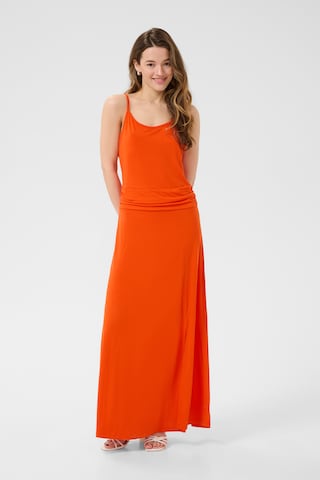 Robe 'Dahlia' Kaffe en orange : devant