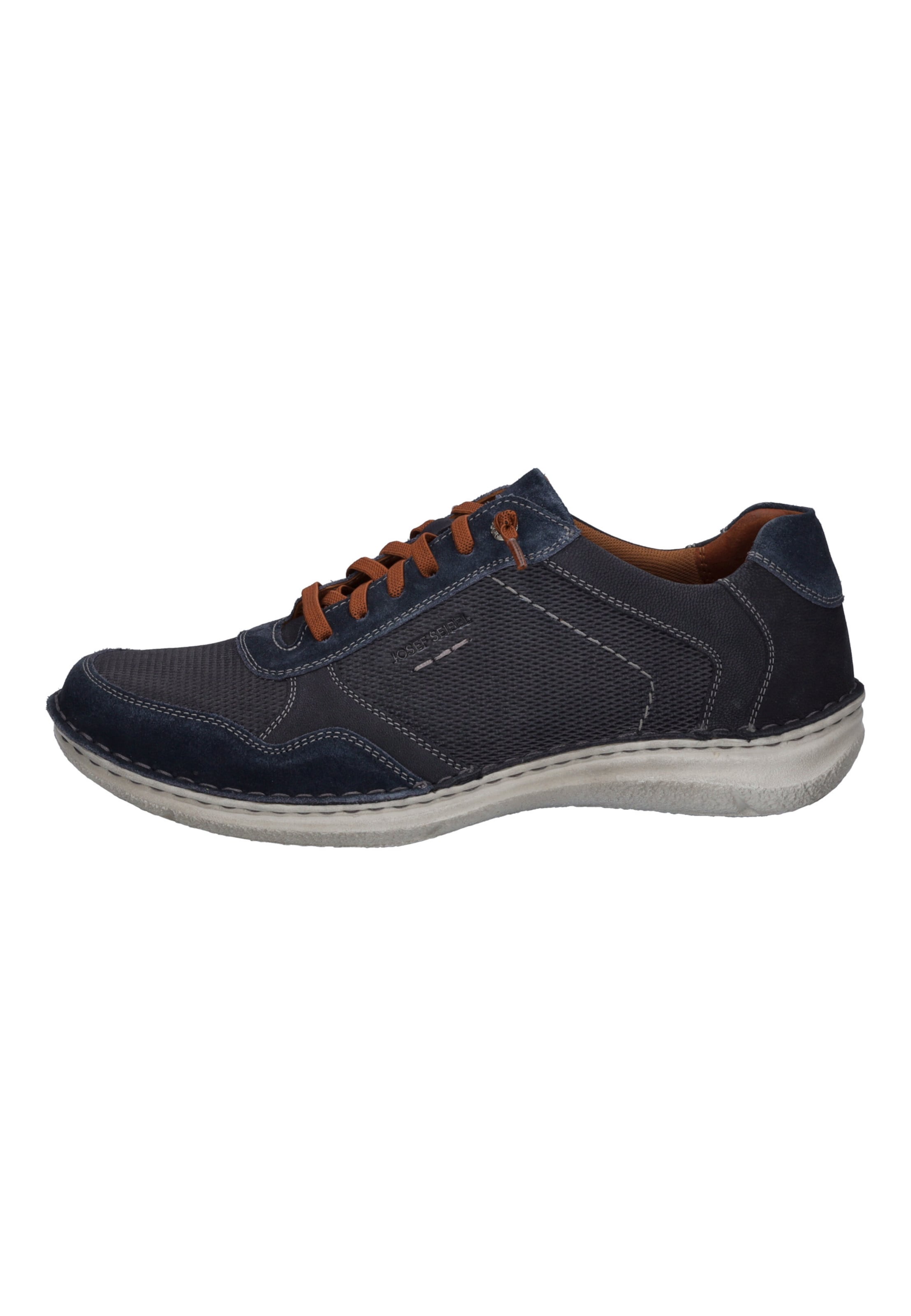 JOSEF SEIBEL Athletic lace-up shoe 'Anvers 97' in Blue: front