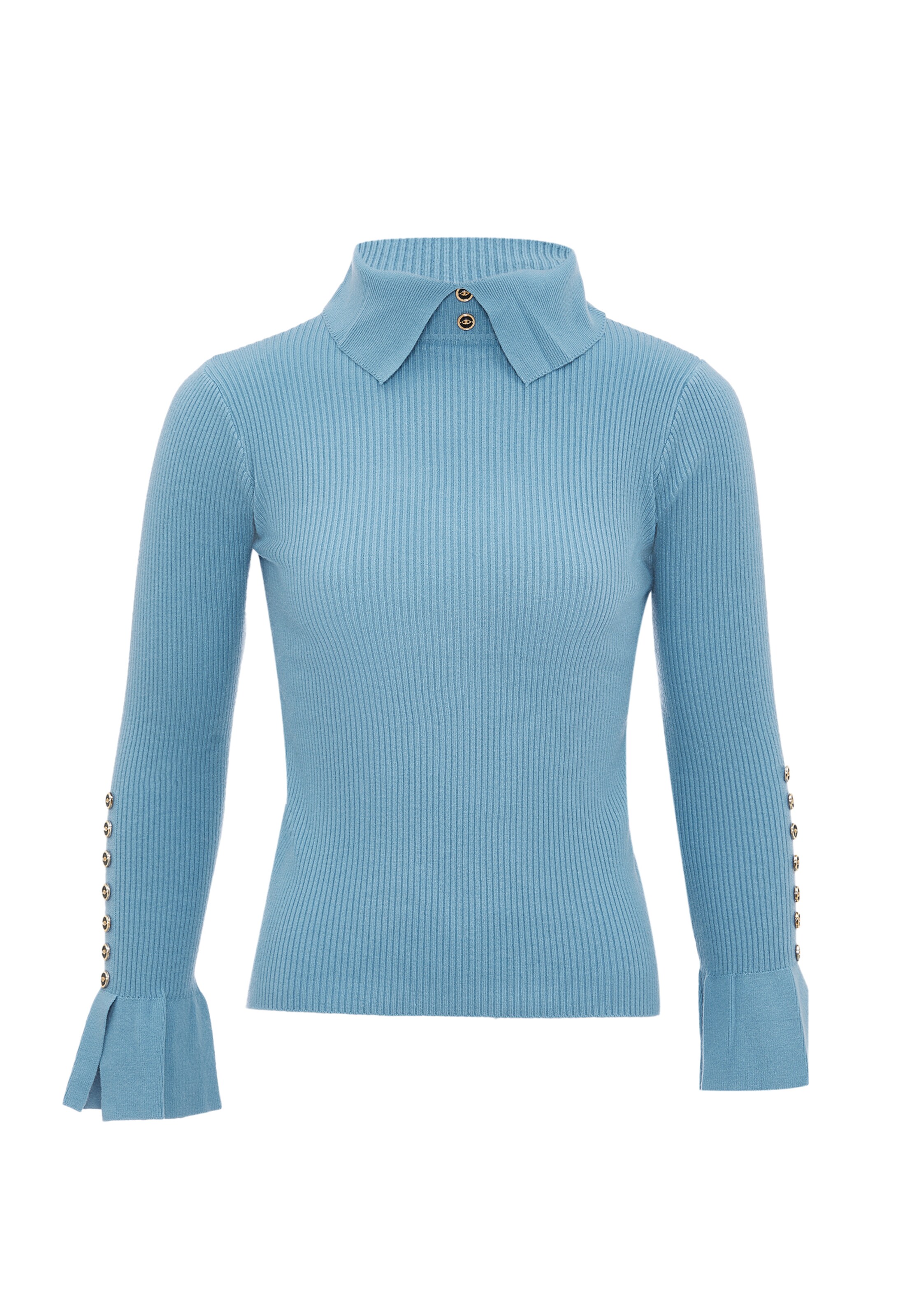 leo selection Trui in Blauw: voorkant