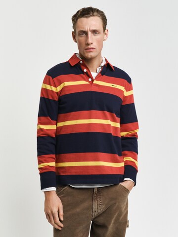 GANT Poloshirt 'Rugger' in Rot: Vorderseite