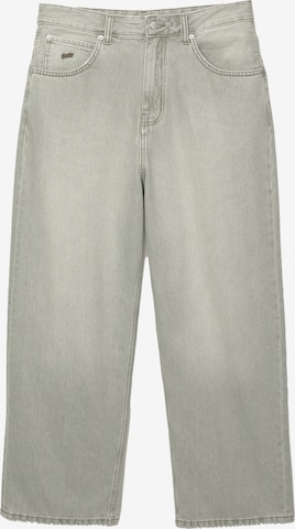 Pull&Bear Baggy Jeans in Grün: Vorderseite