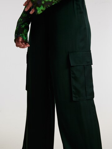 EDITED Wide leg Παντελόνι 'Malena' σε πράσινο