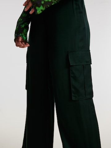 Wide Leg Pantalon 'Malena' EDITED en vert