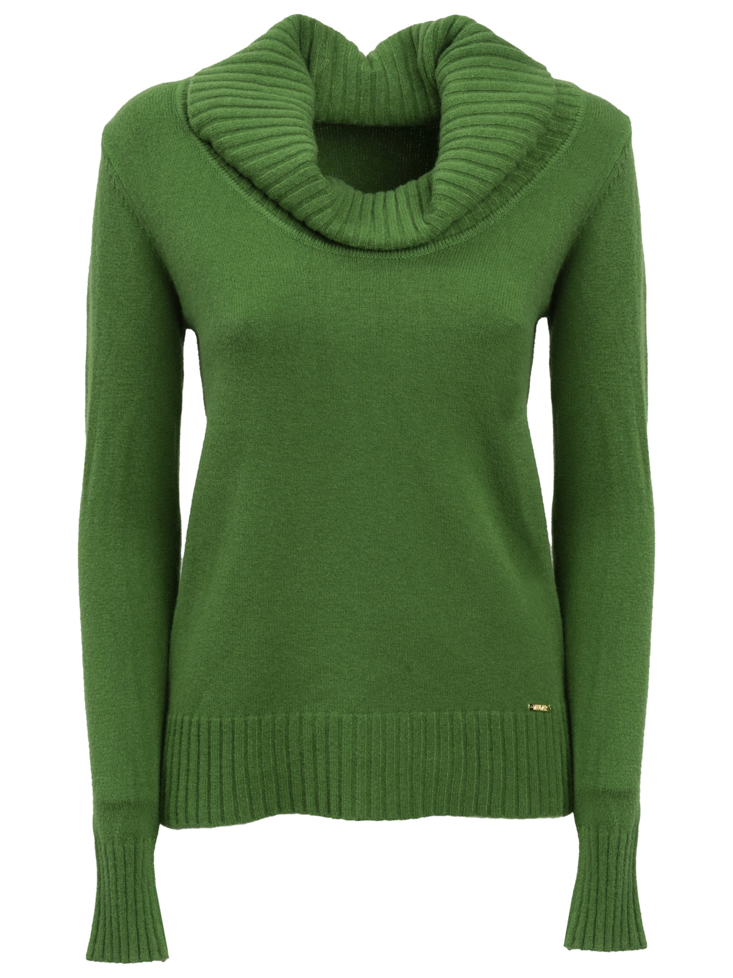 zaļš Influencer Džemperis: no priekšpuses