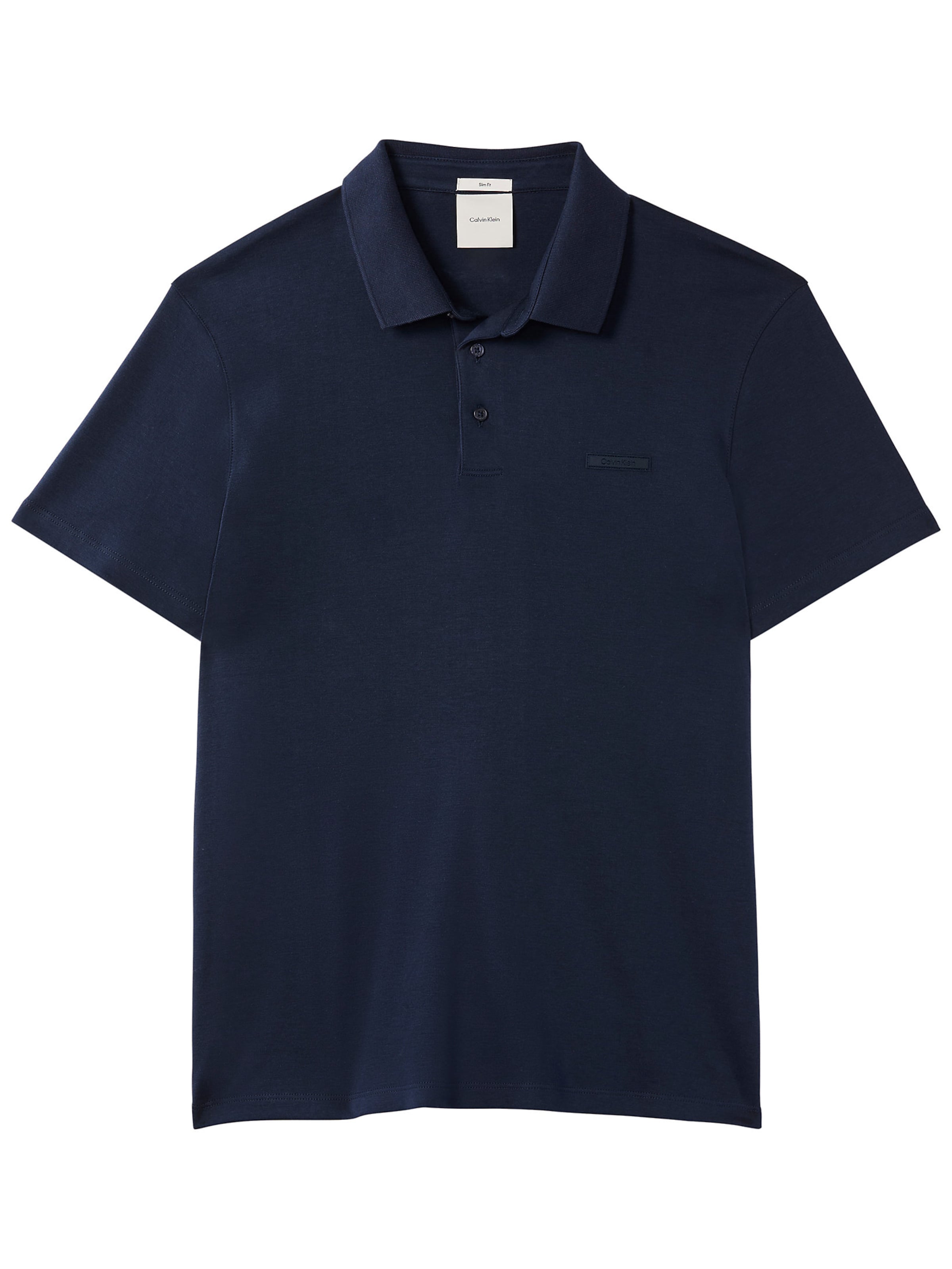 Calvin Klein Poloshirt in nachtblau, Produktansicht