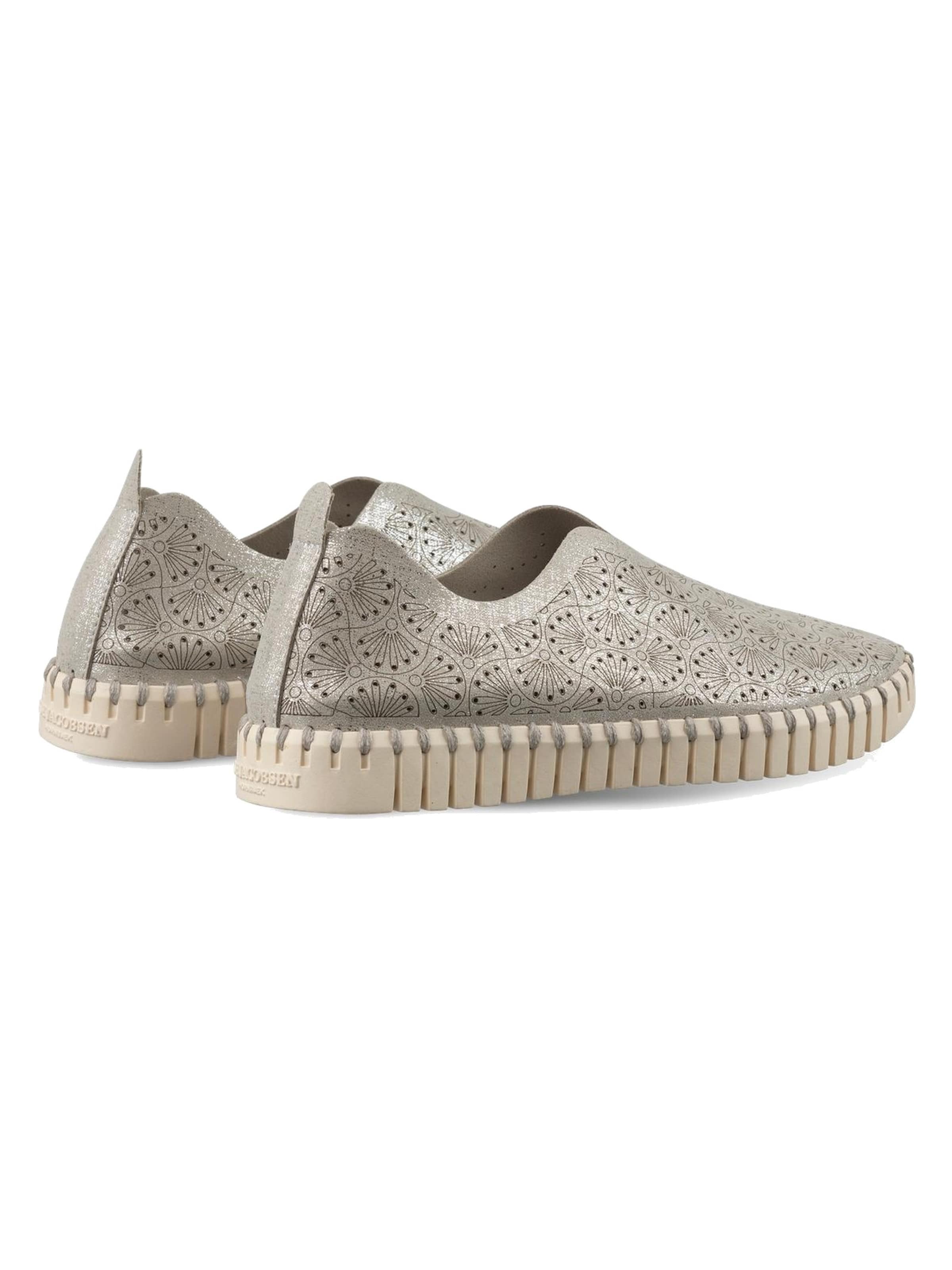ILSE JACOBSEN Huisschoenen 'Tulip 3484' in Zilver