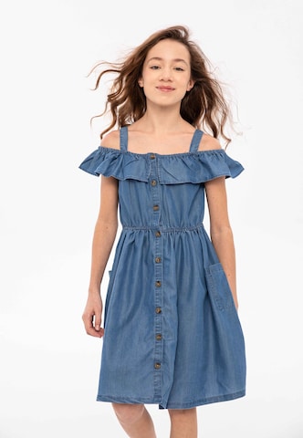 Robe MINOTI en bleu : devant