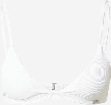aim'n Athletic Bikini Top in White: front