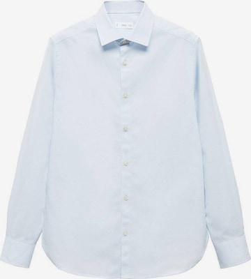 MANGO TEEN Regular fit Button Up Shirt 'Classy6' in Blue: front