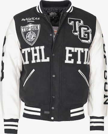 TOP GUN Between-Season Jacket in Black: front