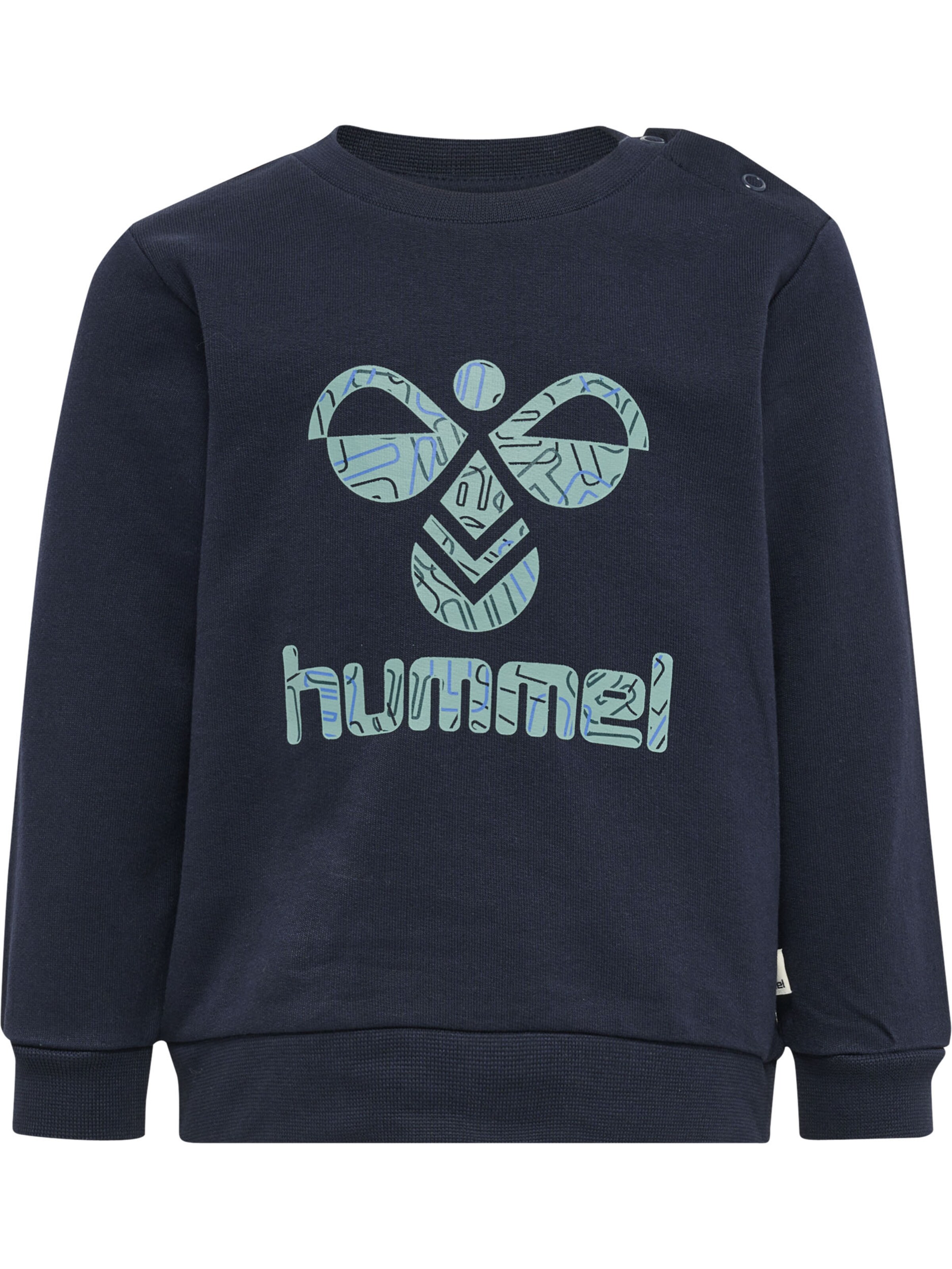 Hummel Sweatshirt in Blauw