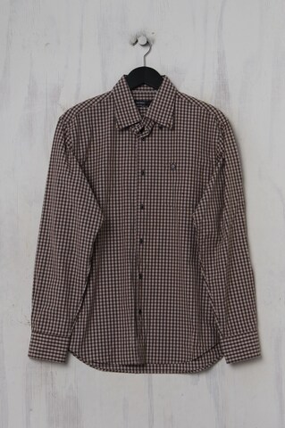 Navyboot Button Up Shirt in M in Brown: front