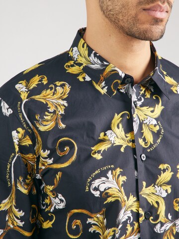 Versace Jeans Couture Kitsas lõige Triiksärk, värv must