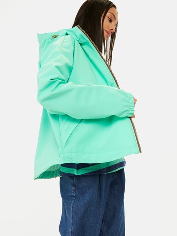 CAMEL ACTIVE Windbreaker aus recyceltem Polyester in Grün
