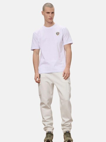 T-Shirt 'BLAUER FAXON T-SHIRT T-SHIRT' Blauer en blanc