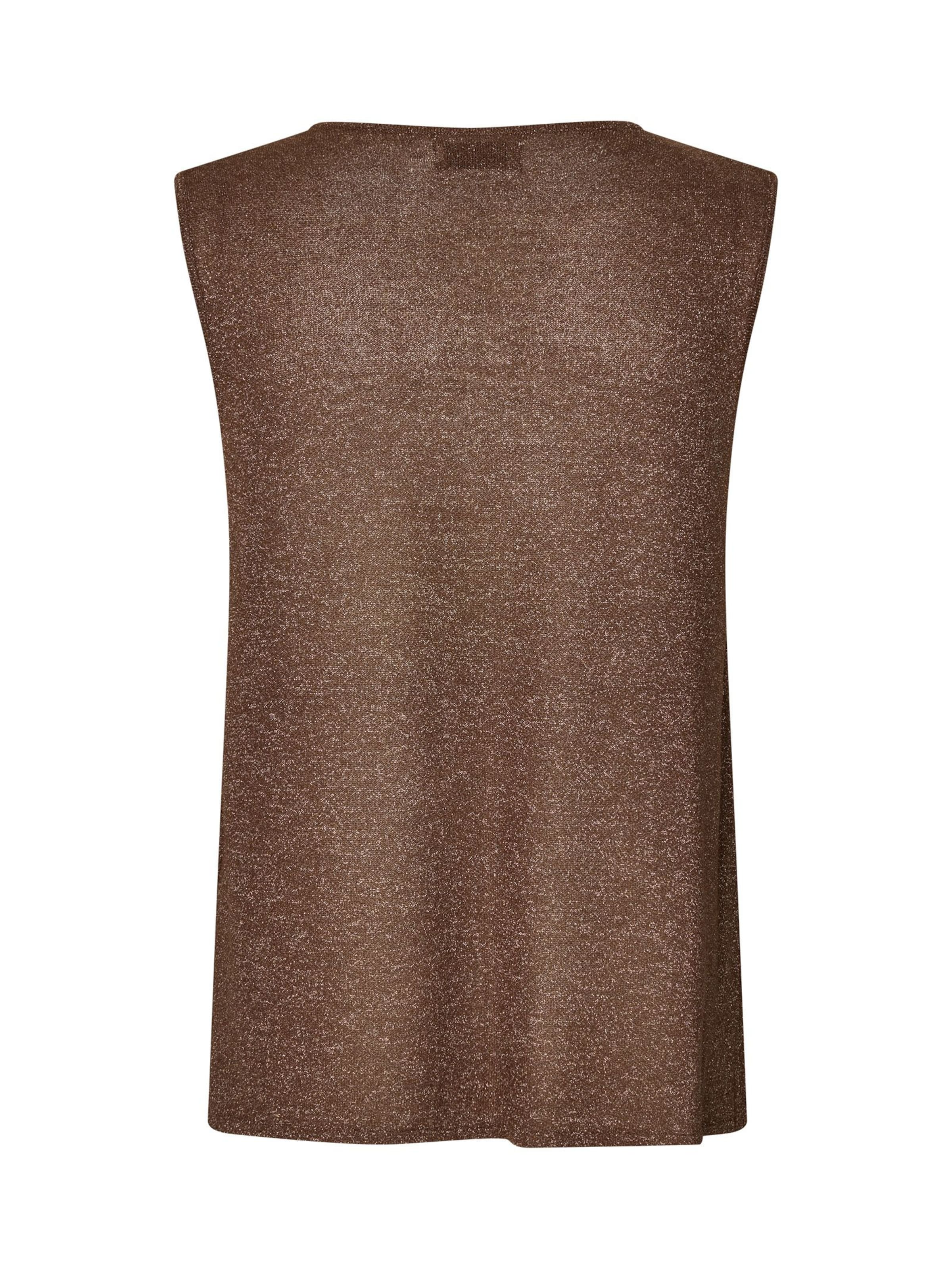Pull-over Masai en marron