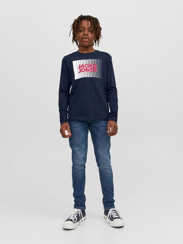 Jack & Jones Junior Tričko – modrá