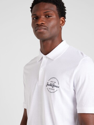 T-Shirt 'Forest' JACK & JONES en blanc