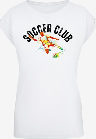 T-shirt F4NT4STIC en blanc : devant