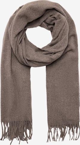 Sciarpa di MANGO in marrone: frontale