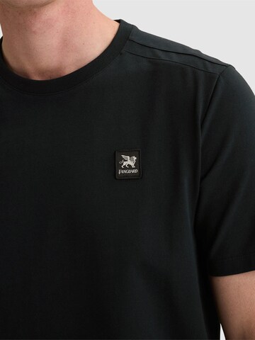 T-Shirt 'T-shirt in cotton jersey with crewneck' VANGUARD en bleu