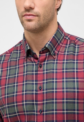 ETERNA Regular fit Zakelijk overhemd in Rood