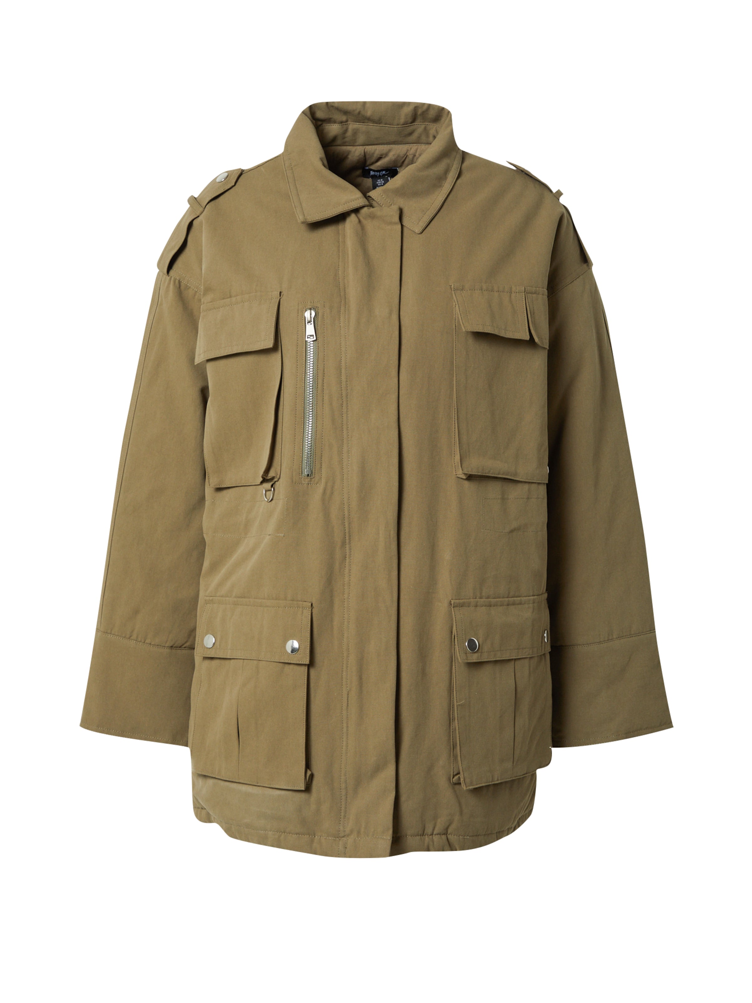 Nasty Gal Övergångsjacka i grön: framsida