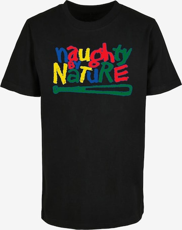 T-Shirt 'Naughty By Nature' Merchcode en noir : devant