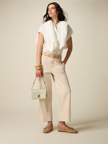 oltre Baggy Trousers in Beige
