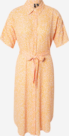 VERO MODA Shirt Dress 'JENNY' in Orange: front