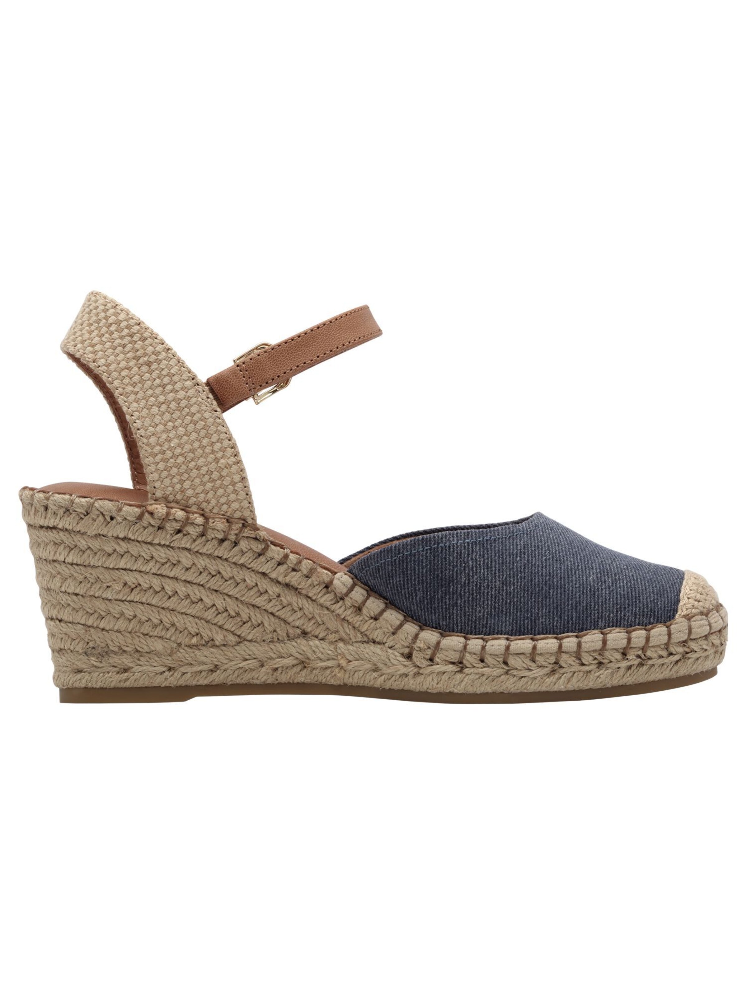 Tamaris Espadrilles in Blauw