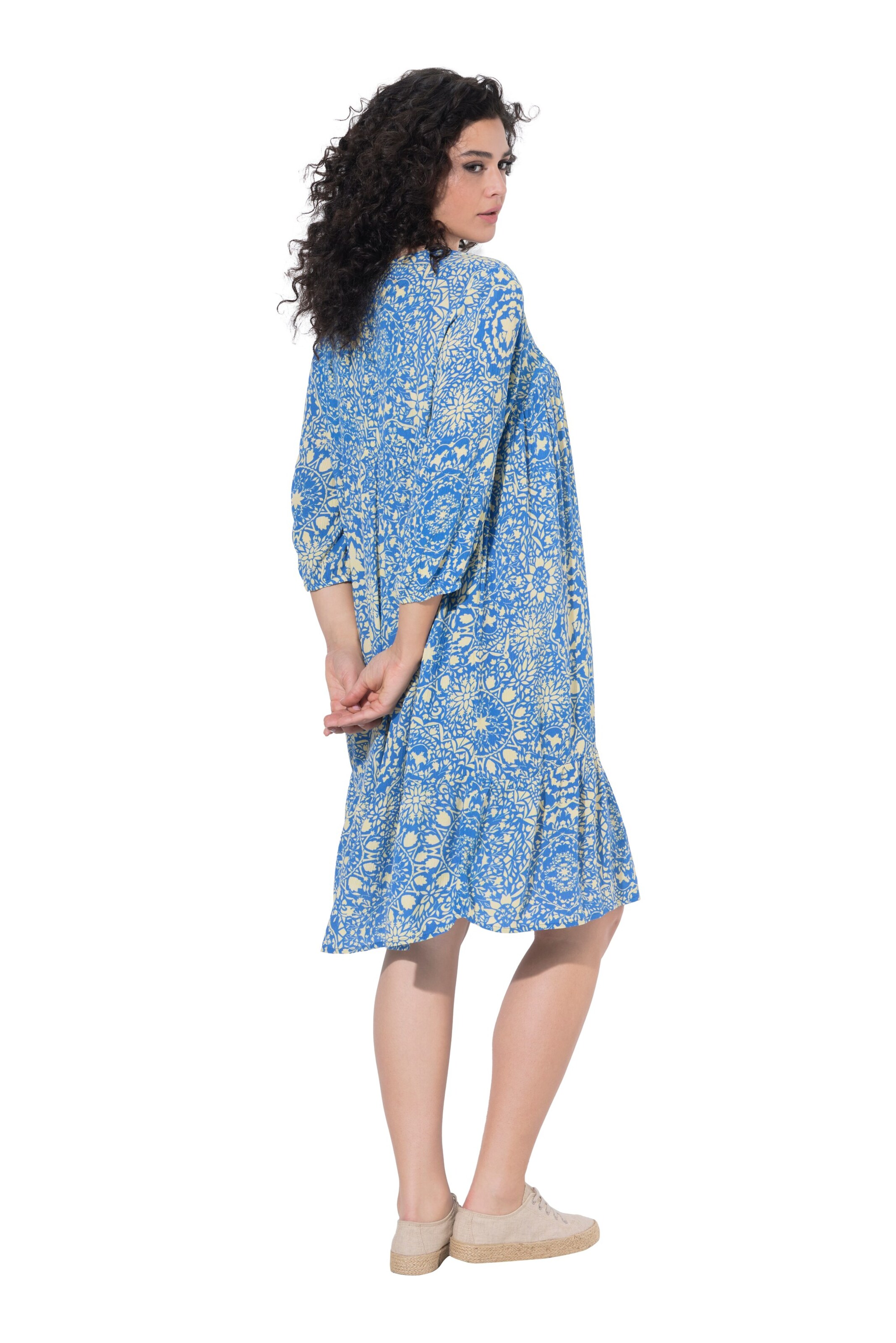 Ulla Popken Jurk in Blauw