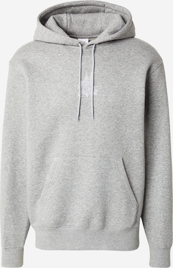 Megztinis be užsegimo 'CLUB' iš Nike Sportswear, spalva – margai pilka / balta, Prekių apžvalga