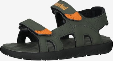 TIMBERLAND Sandals & Slippers 'Perkins' in Green: front