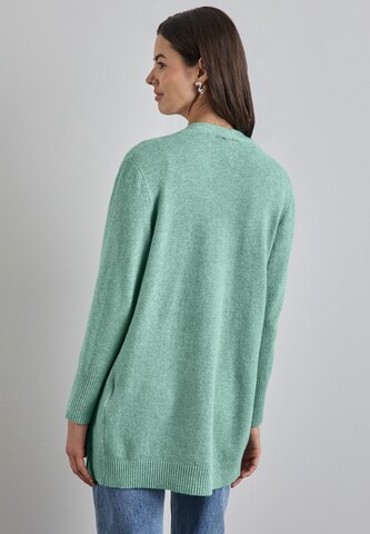 STREET ONE Strickjacke in Grün