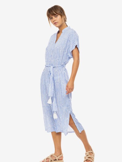 Pink Label Vestido de verão 'BEACHWEAR MIDI ICE BLUE GEO' em 36 em azul, Vista do artigo