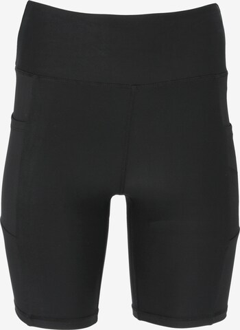 Athlecia Regular Workout Pants 'Metiery' in Black: front