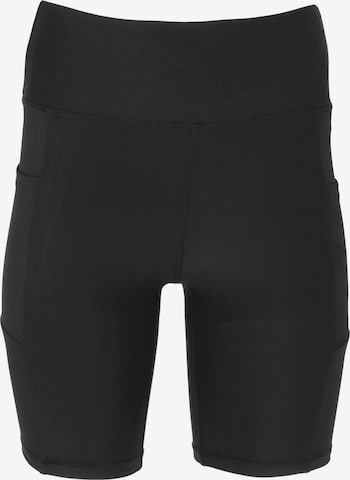 Athlecia Regular Workout Pants 'Metiery' in Black: front