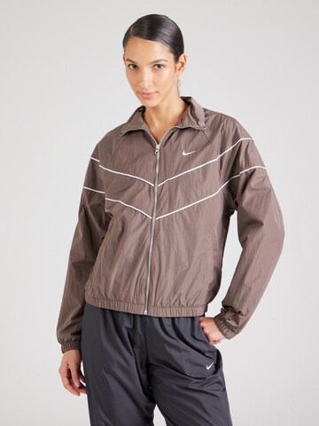 Nike Sportswear Kurtka przejściowa w kolorze szary: przód