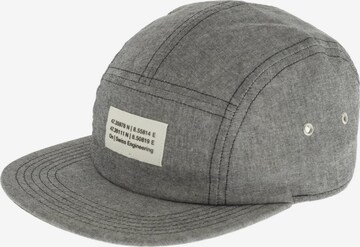 On Hat & Cap in One size in Grey: front