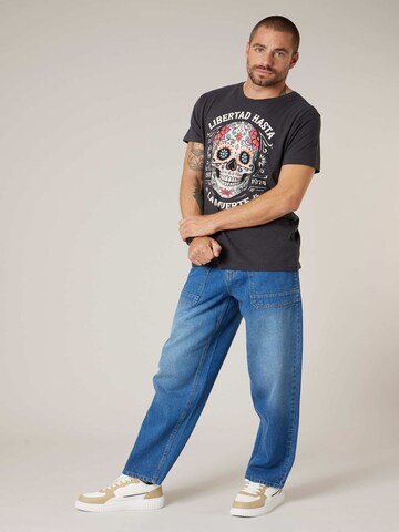 Deeluxe Shirt 'CRANEO' in Grijs