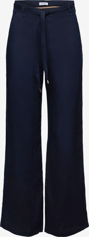 ESPRIT Wide leg Pants in Blue: front