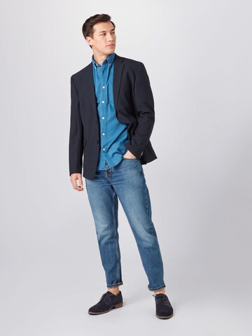 SELECTED HOMME Regular fit Button Up Shirt 'Rick' in Blue